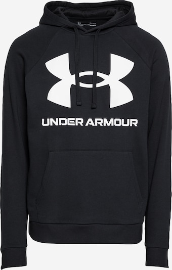 Hanorac sport UNDER ARMOUR pe negru / alb, Vizualizare produs