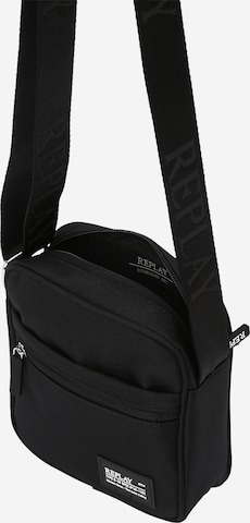 REPLAY Crossbody Bag in Black