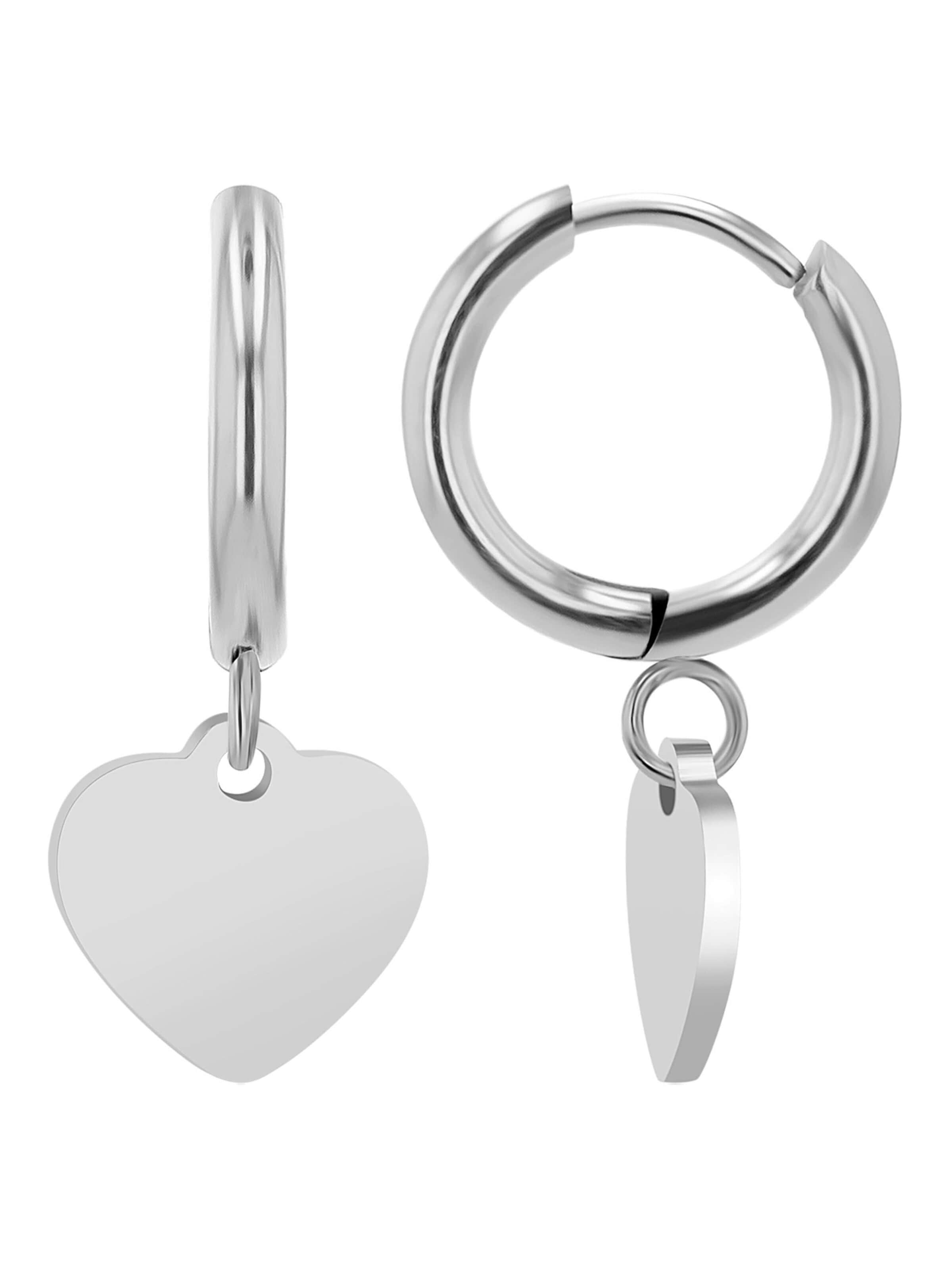 Akzent Earrings 'Tanith, langlebig' in Silver