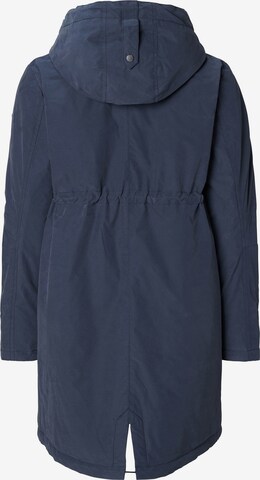 Esprit Maternity Between-Seasons Parka in Blue