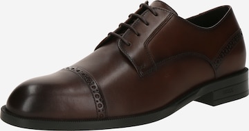 Chaussure à lacets 'Tayil' BOSS en marron : devant