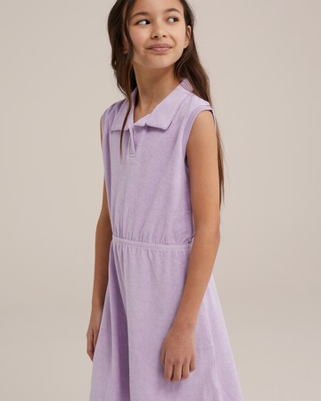 Robe WE Fashion en violet : devant