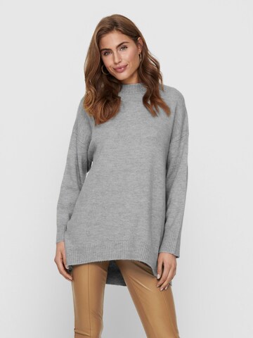 ONLY Sweater 'Silja' in Grey: front