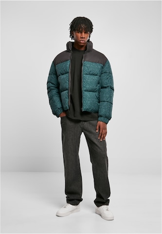 Urban Classics Winter jacket in Green