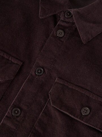 NAME IT Regular fit Button up shirt in Purple