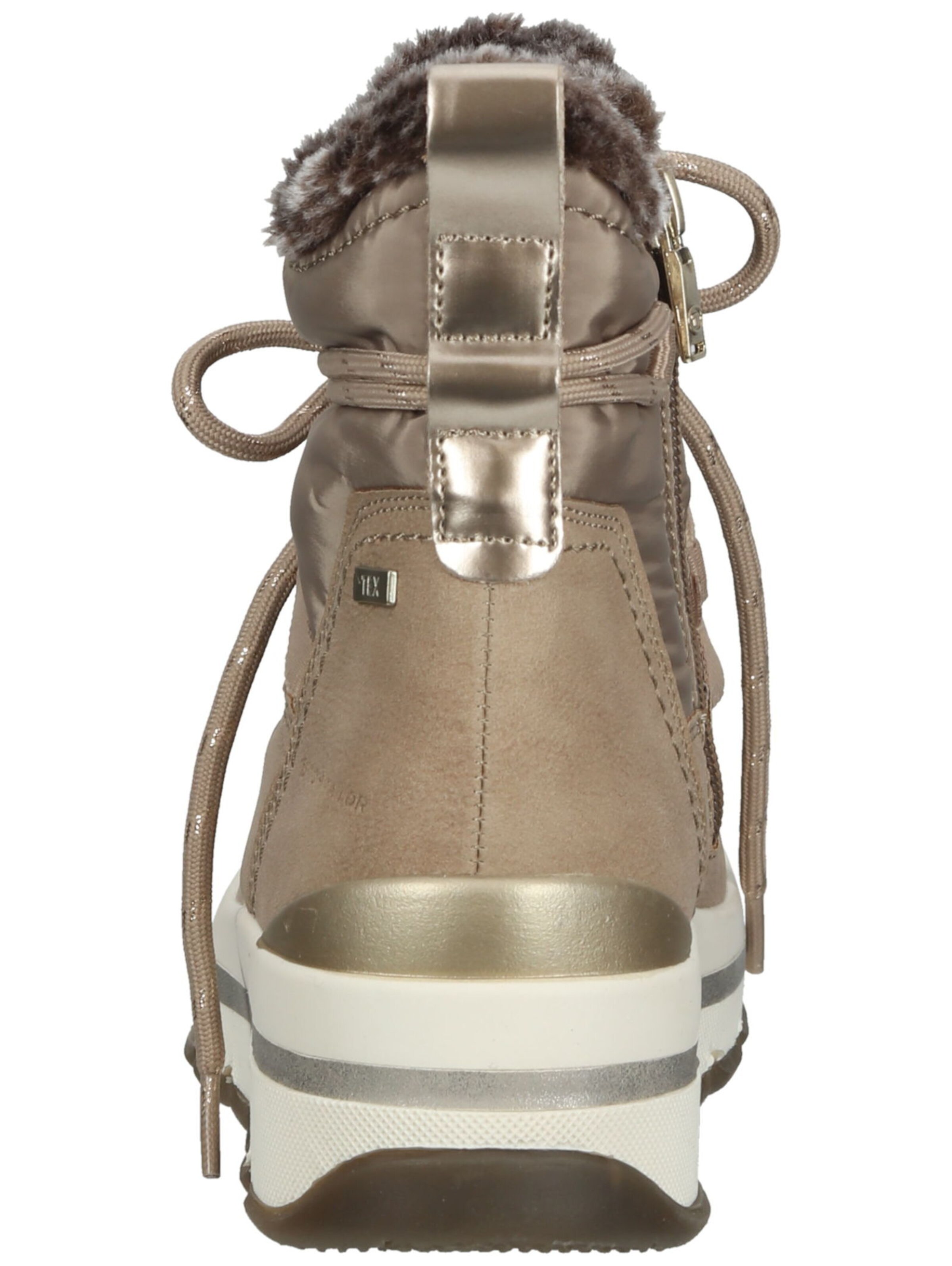 TOM TAILOR Śniegowce w kolorze beżowy