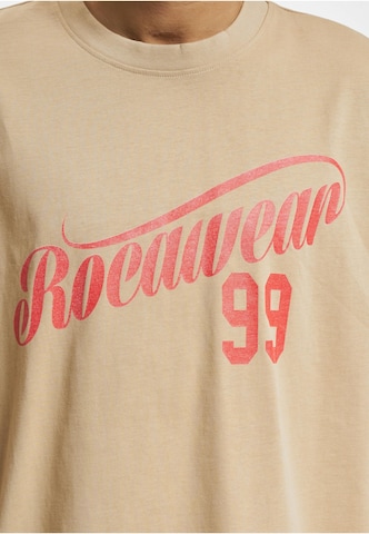 ROCAWEAR T-Shirt 'Classics' in Braun
