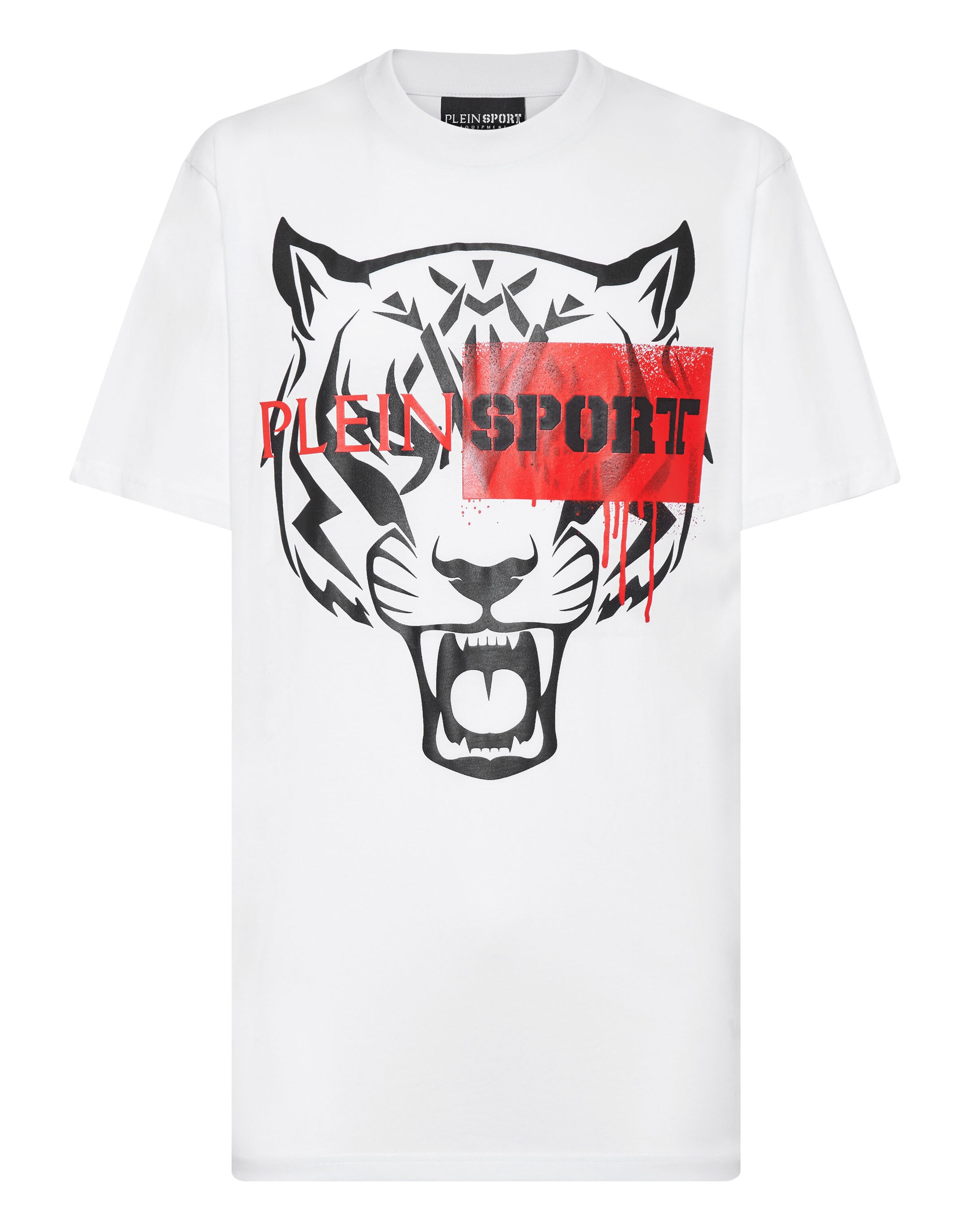 Plein Sport - Camiseta en blanco: frente