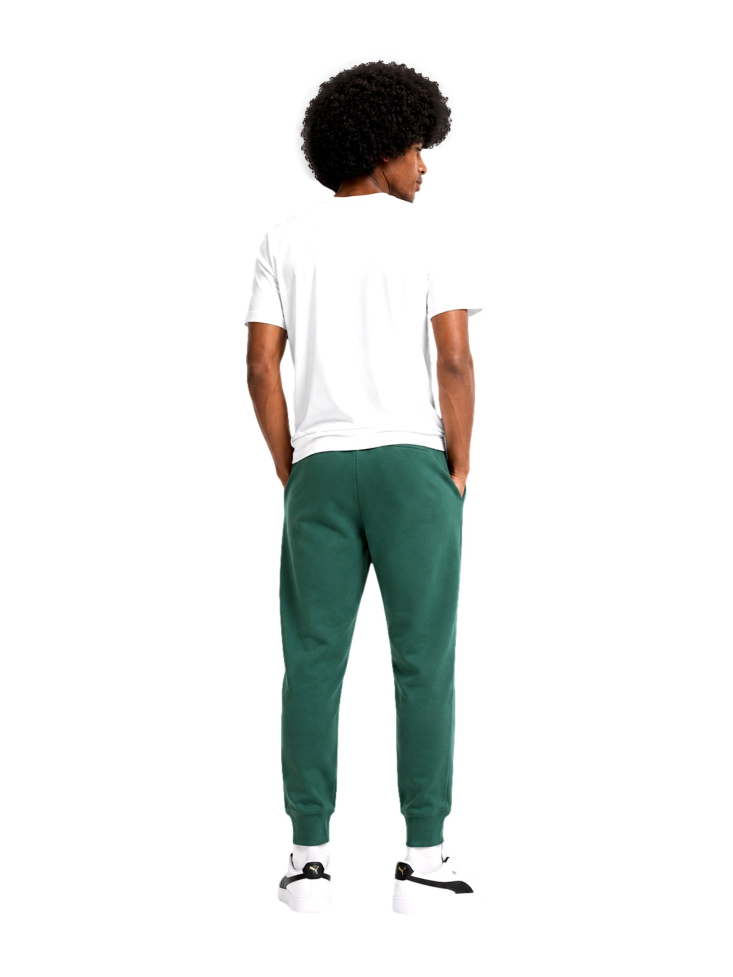 PUMA Regular Broek in Groen
