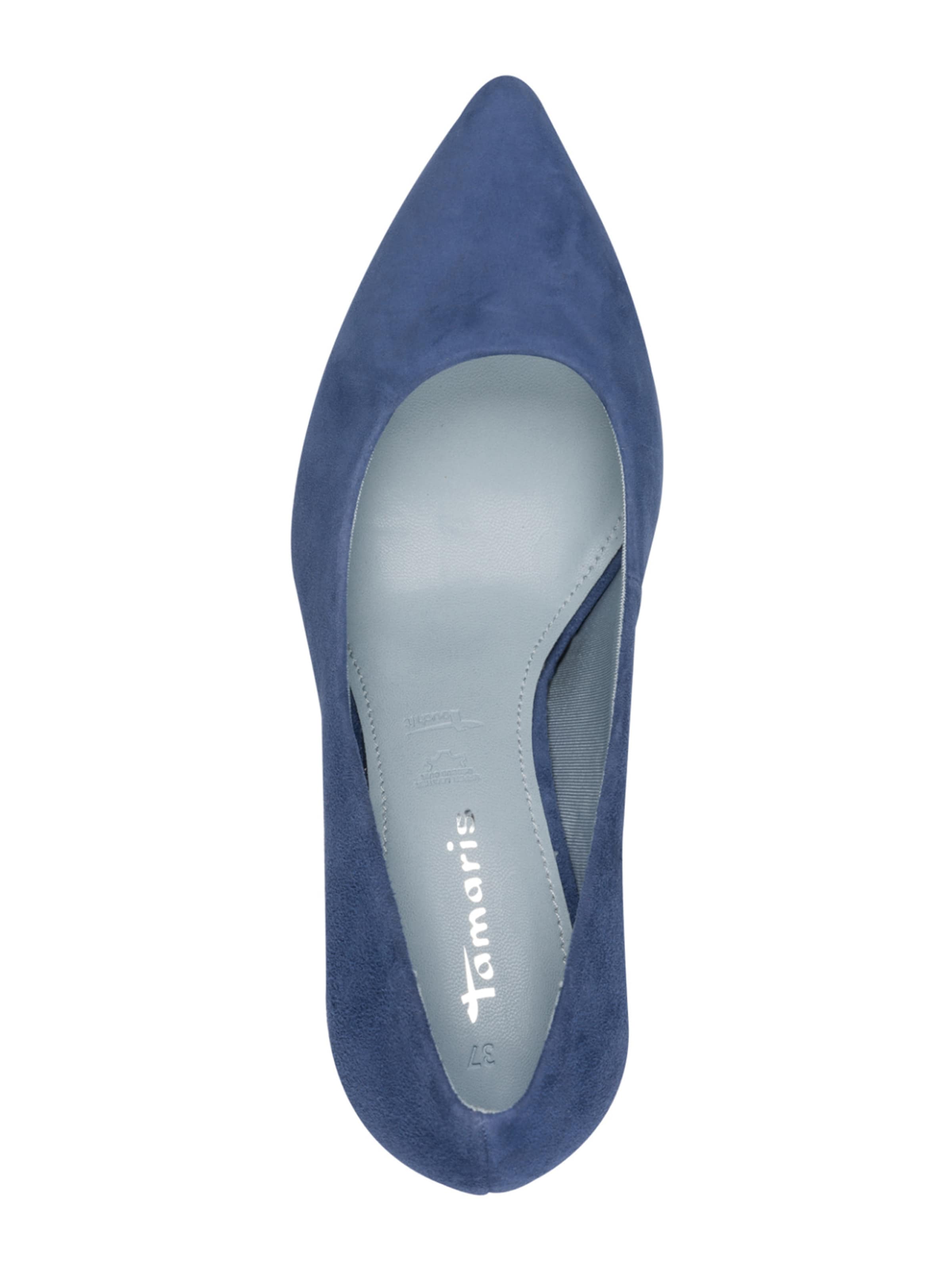 Tamaris Pumps in Blau