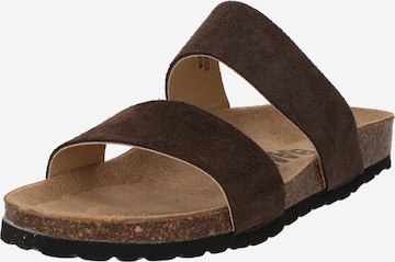 Mule 'Betricia' Bianco en marron : devant
