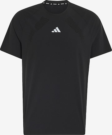 juoda ADIDAS PERFORMANCE Sportiniai marškinėliai 'Adi365 Aspyre': priekis
