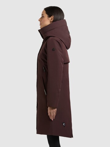 khujo Winter coat 'Charlston' in Red