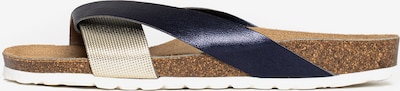 Bayton Pantofle 'Mildura' - tmavě modrá / zlatá, Produkt