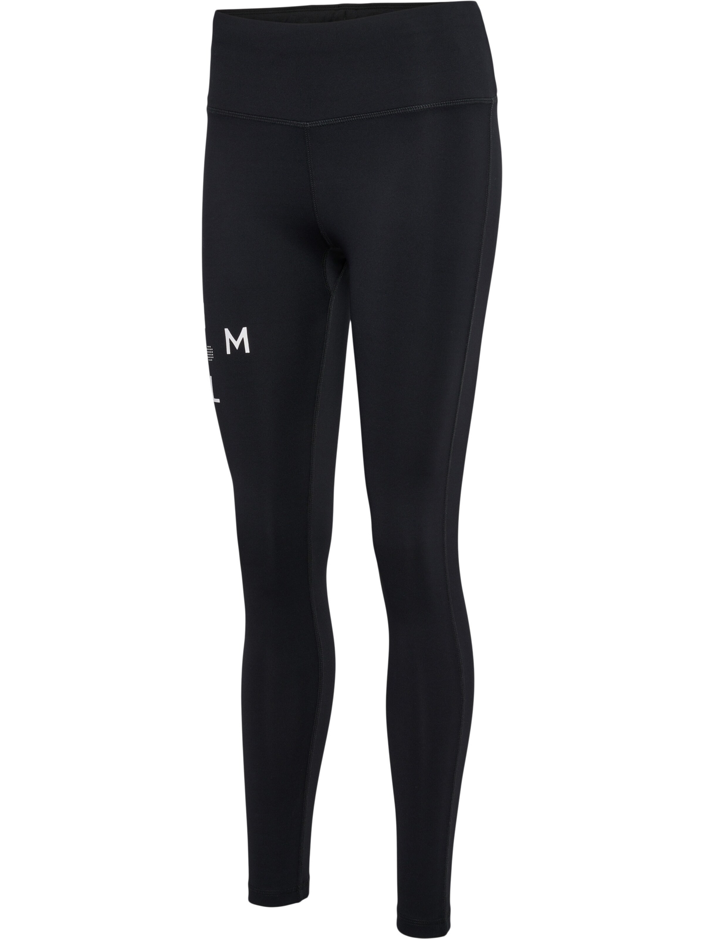 Hummel Skinny Sporthose in Schwarz