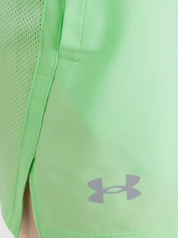 Regular Pantaloni sport 'LAUNCH' de la UNDER ARMOUR pe verde