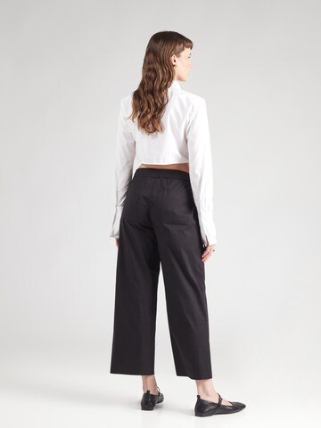 Wide leg Pantaloni 'Chiara' di MAC in nero