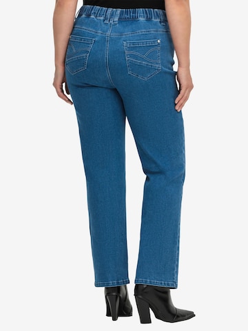 SHEEGO Regular Jeans i blå