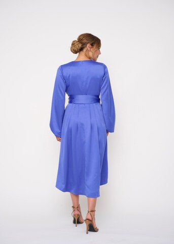 Robe de soirée KLEO en bleu