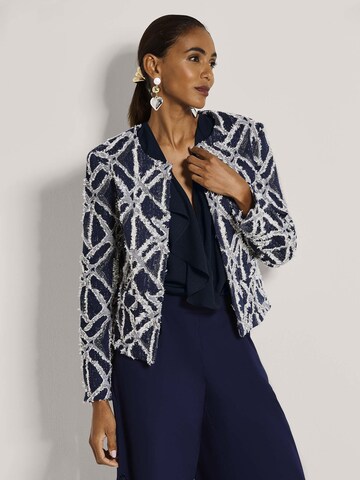 Blazer MADELEINE en bleu : devant