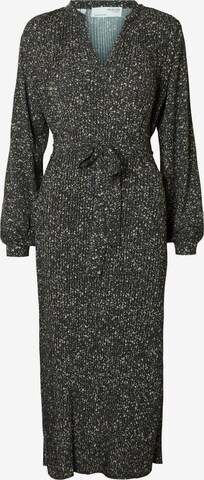 Robe SELECTED FEMME en noir : devant