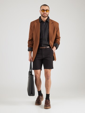 regular Pantaloni chino 'JPSTADAM' di JACK & JONES in nero