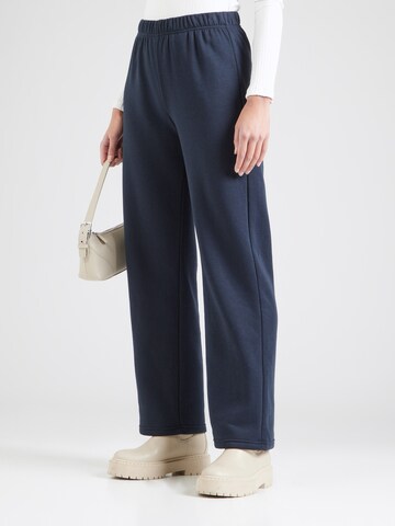 PIECES Loose fit Trousers 'PCCHILLI' in Blue: front