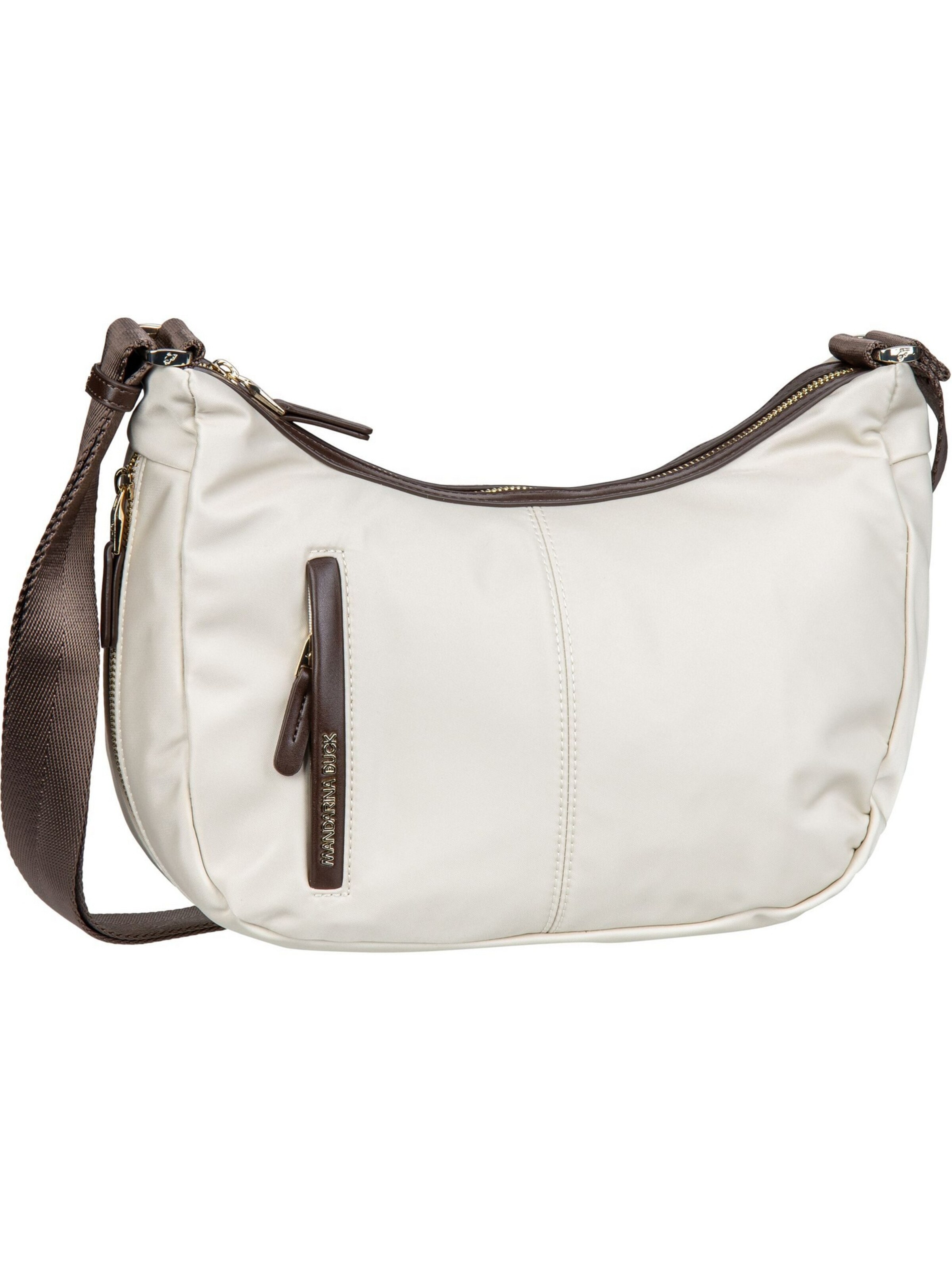 MANDARINA DUCK Crossbody Bag 'Hunter' in Beige: front