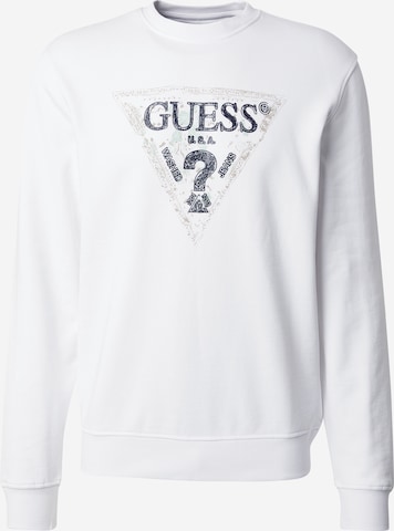 GUESS Collegepaita värissä valkoinen: etupuoli