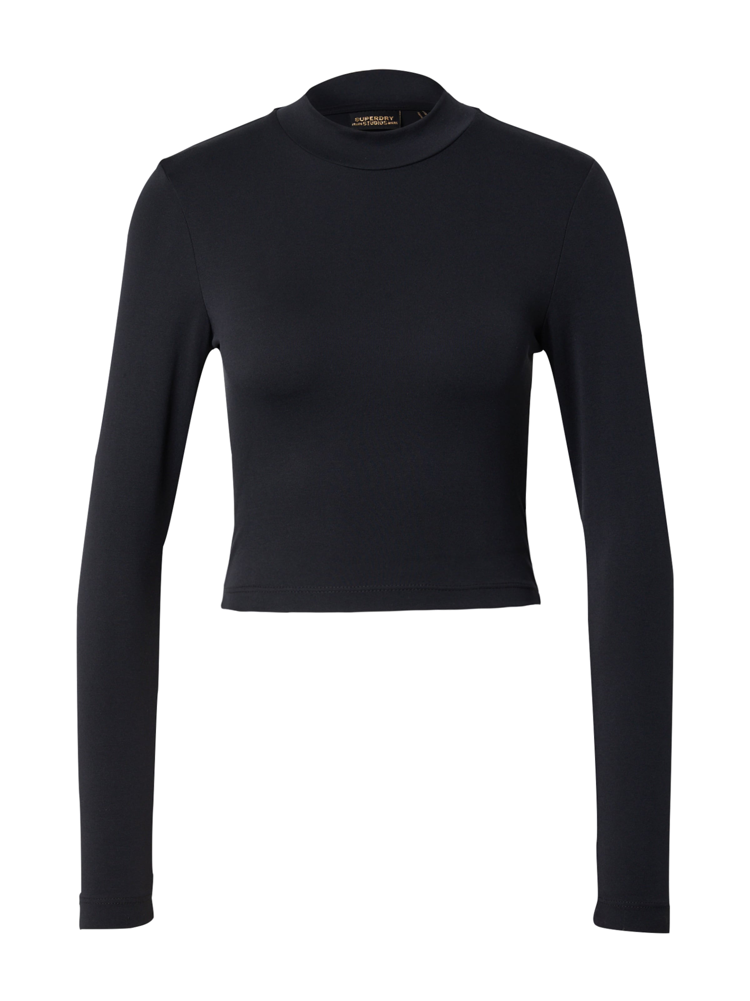 Superdry Tričko - Čierna: predná strana