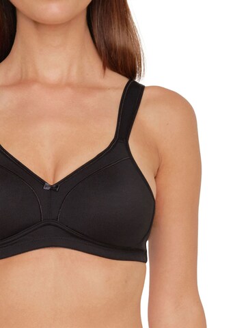 SUSA T-shirt Bra 'Topsy' in Black
