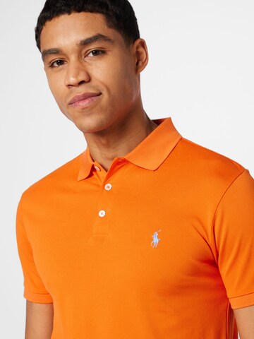 Polo Ralph Lauren Slim fit Μπλουζάκι σε πορτοκαλί