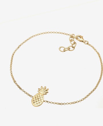 ELLI Voetsieraden 'Ananas' in Goud