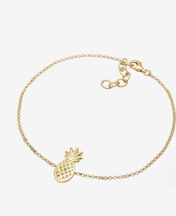 ELLI Foot Jewelry 'Ananas' in Gold