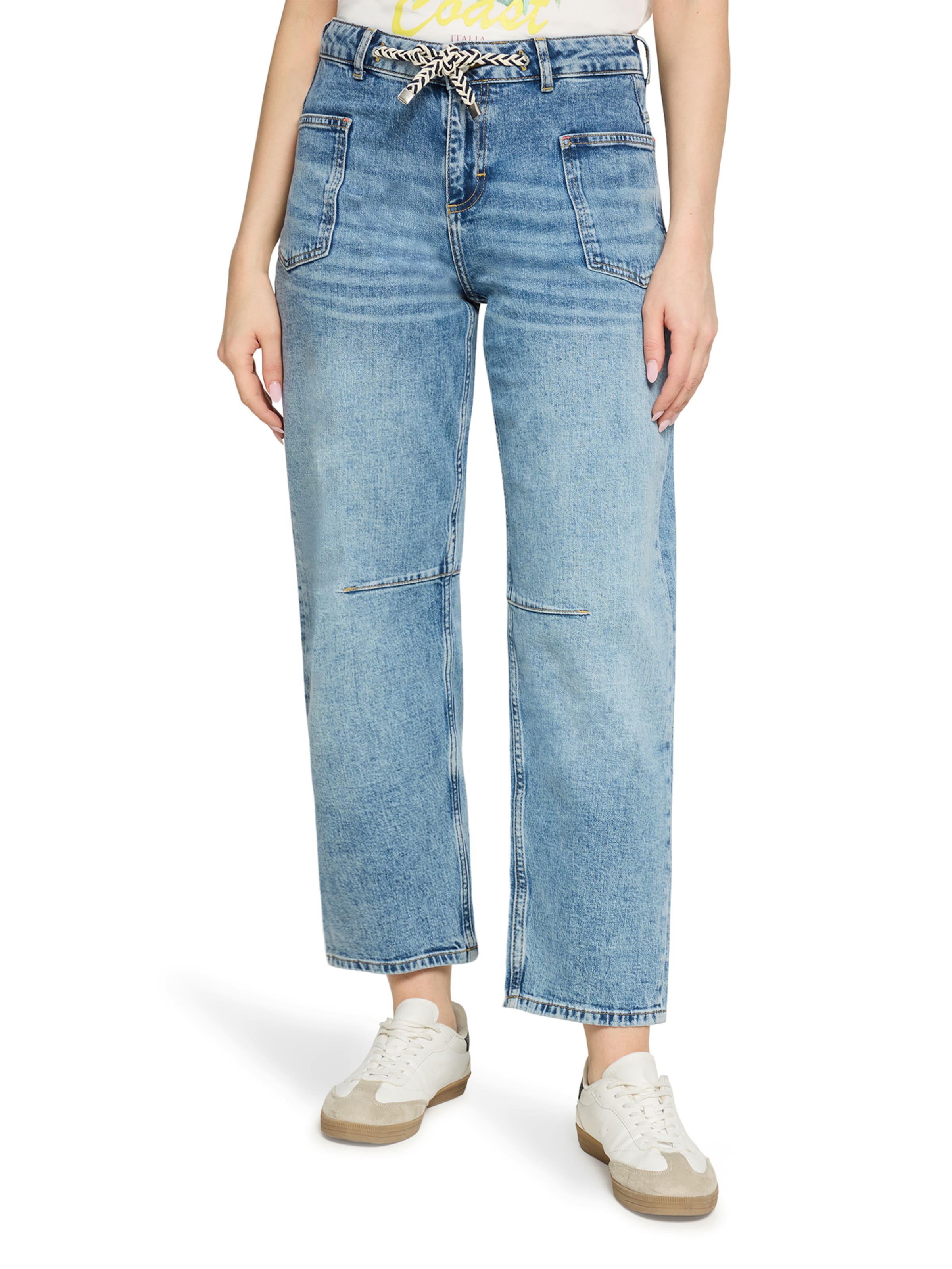 Loosefit Jeans di Cartoon in blu: frontale