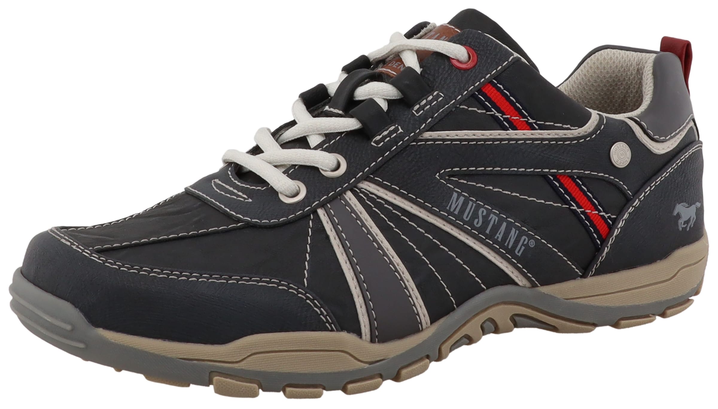 MUSTANG Sneakers in Grey: front