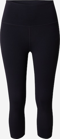 Skinny Pantalon de sport 'GO WALK II' SKECHERS en noir : devant