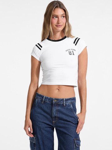 GUESS T-Shirt '81' in Weiß: Vorderseite