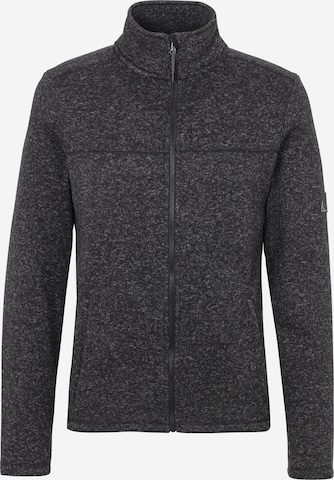 MCKINLEY Fleece Jacket in Black: front