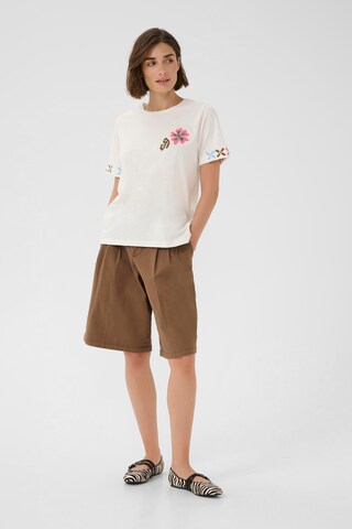 CULTURE Shirts 'Bama' i hvid