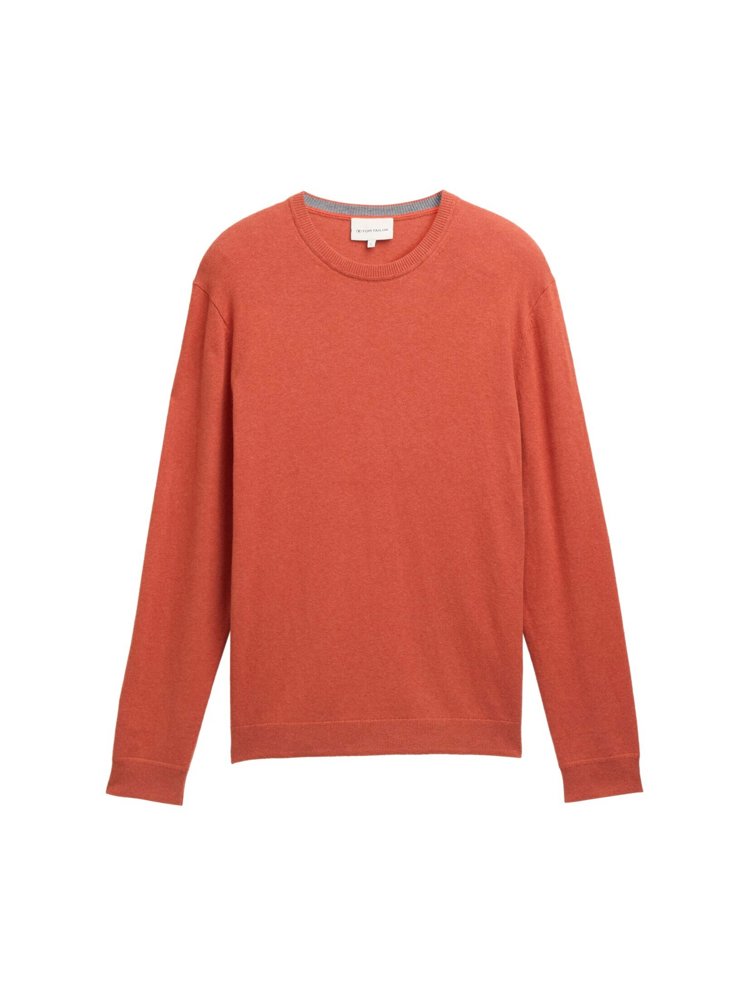 TOM TAILOR Pullover in Orange: Vorderseite