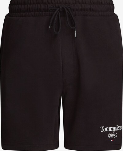 Tommy Jeans Shorts in dunkelblau / rot / schwarz / weiß, Produktansicht