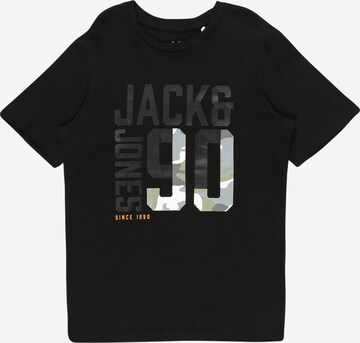 Jack & Jones Junior Koszulka w kolorze czarny: przód