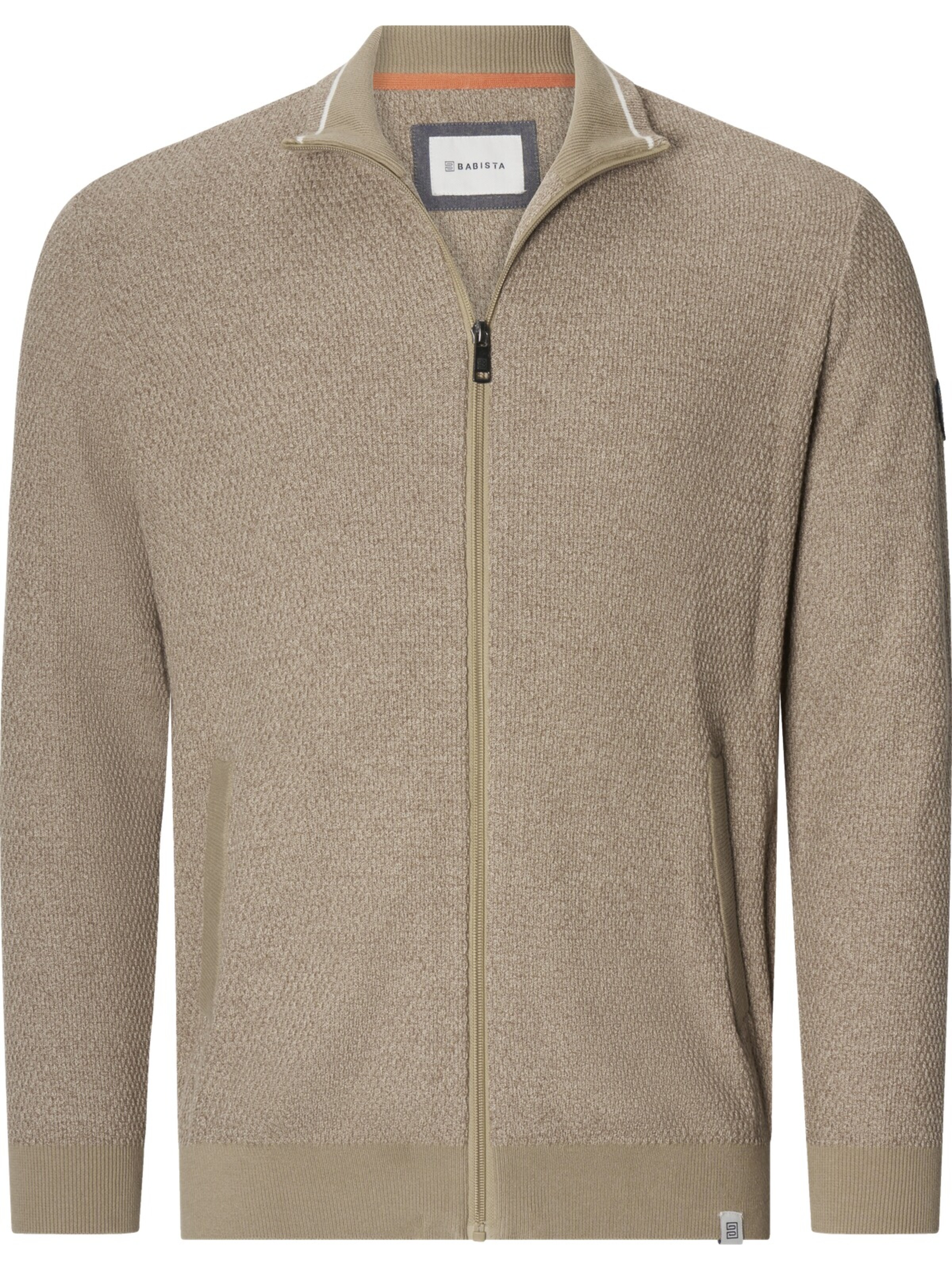 BABISTA Strickjacke ' Milina ' in Beige: Vorderseite