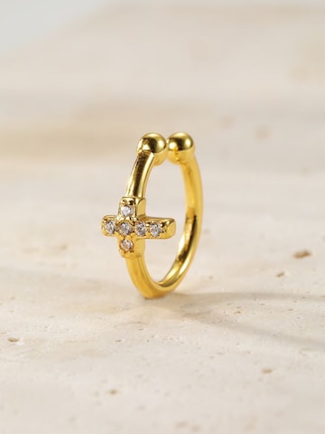 Hey Happiness Earrings in Gold