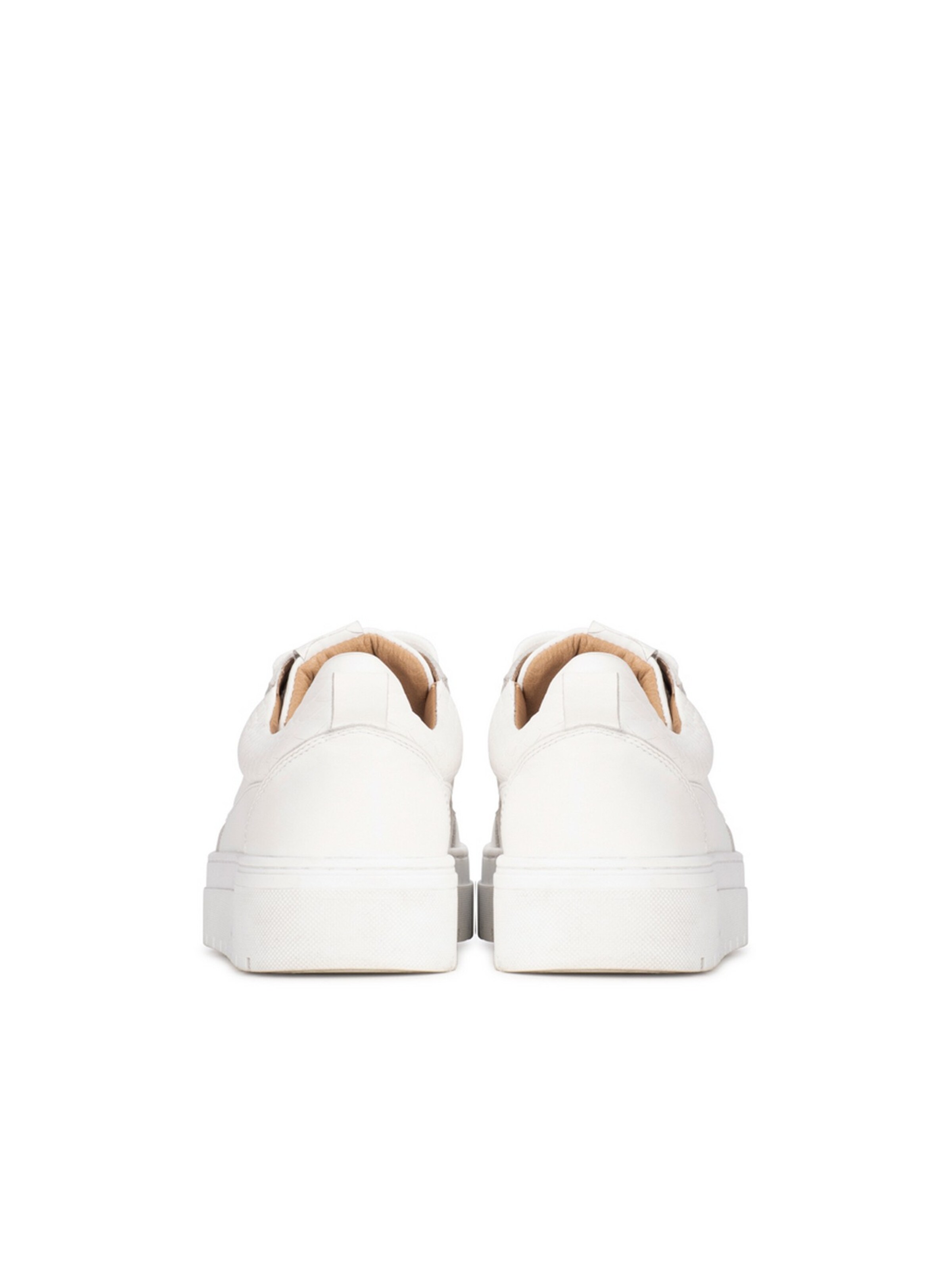 PS Poelman Sneakers laag 'Ivar' in Wit