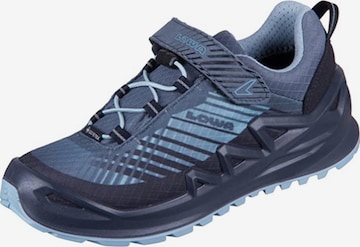 LOWA Athletic Shoes in Blue: front