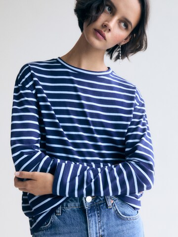 Pull&Bear Tričko – modrá