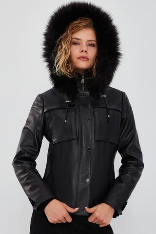 Derimod Jacke in Schwarz
