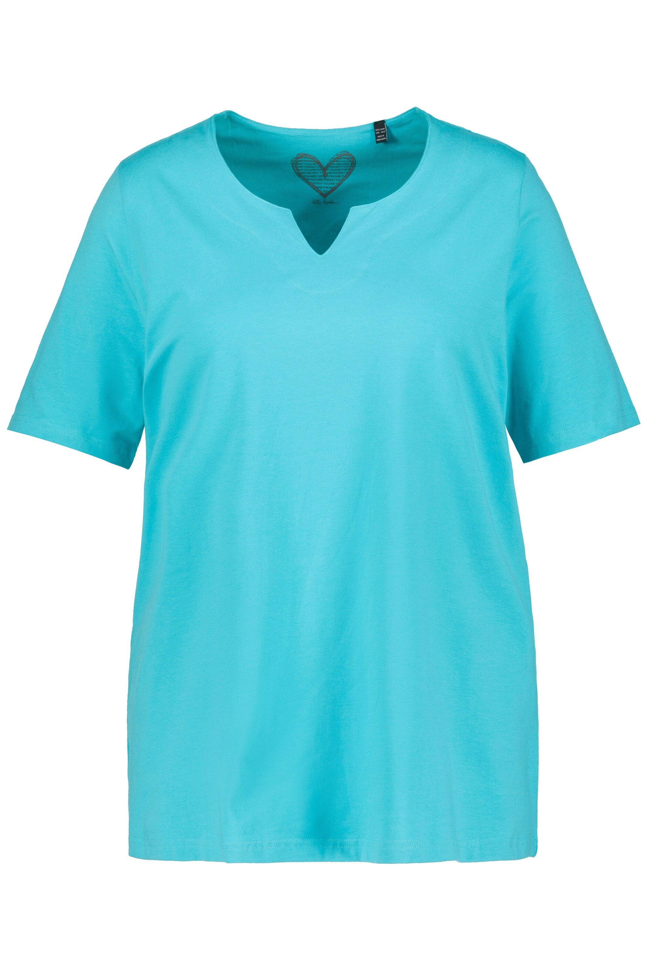 Ulla Popken Shirt in Blauw: voorkant